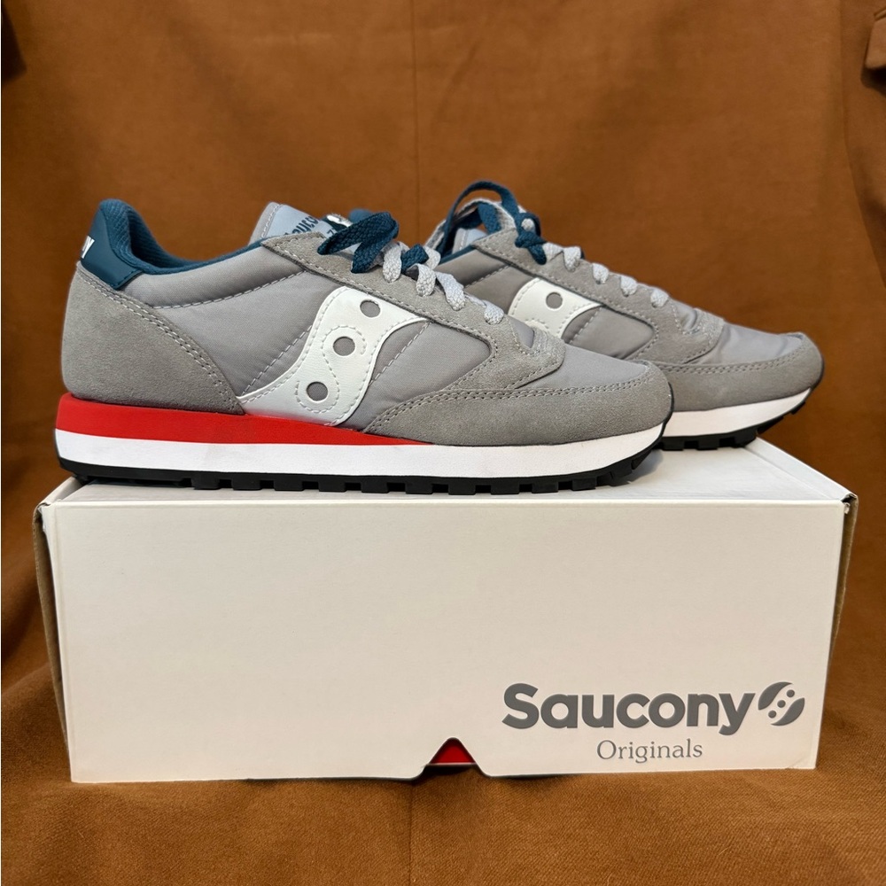 Saucony Jazz Original Grey and White Sneaker